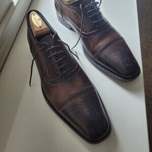 To Boot New York Brown Leather Dress Shoes Men's Sz 9.5